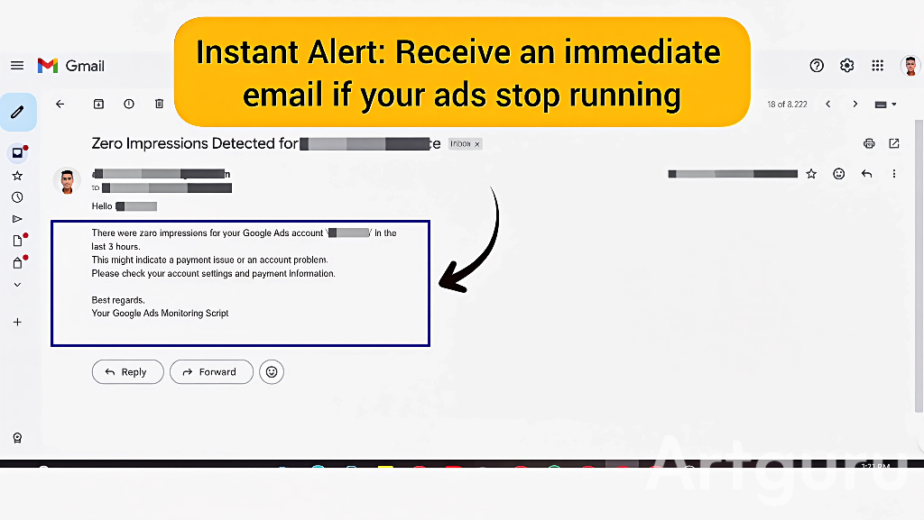 تنبيه الحملات الجديدة